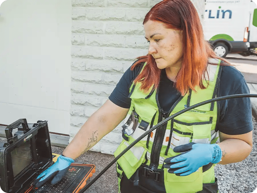 Ennen Tampereella tehtävää salaojaremonttia kannattaa teettää salaojakuvaus.