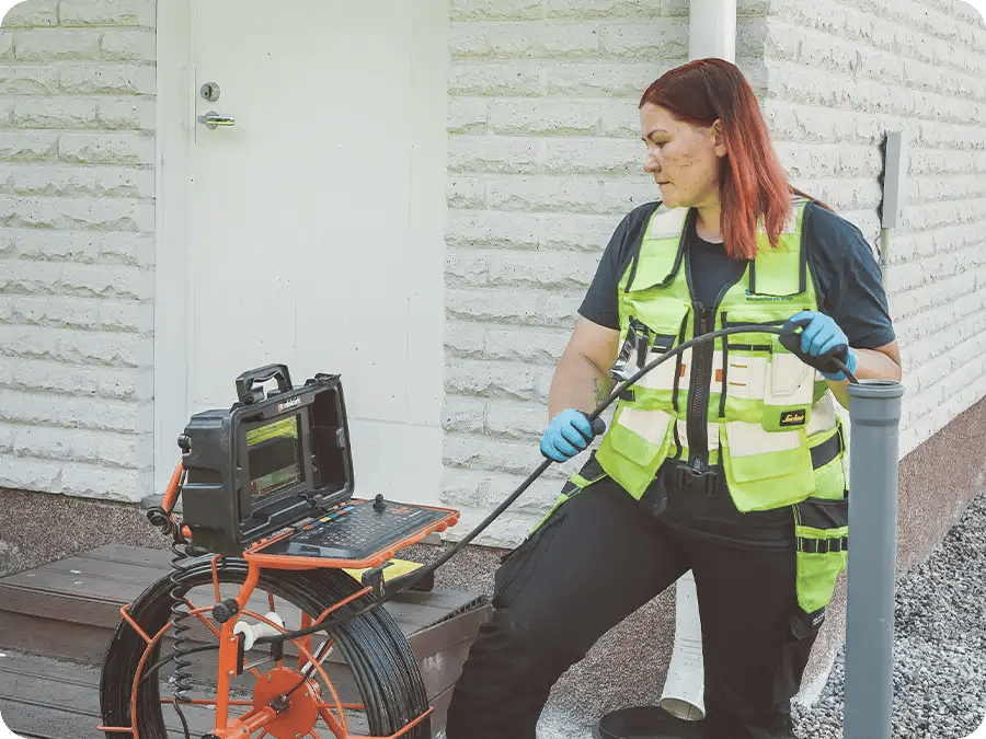 Ennen Vantaalla tehtävää salaojaremonttia kannattaa teettää salaojakuvaus.